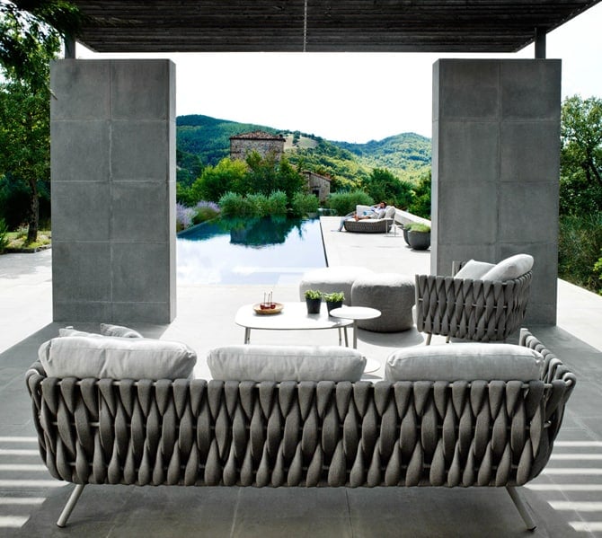 sofa, outdoor furniture, stylish, modern